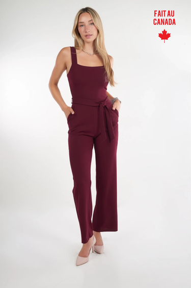 Magasinez la combinaison à bretelles larges de la nouvelle collection de la Boutique Colori - Shop the large straps jumpsuit from new collection from Boutique Colori