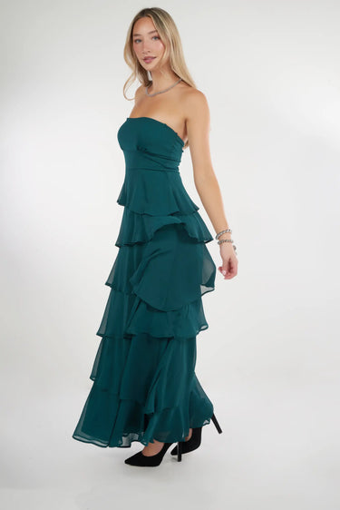 Magasinez la robe bustier élégante de la nouvelle collection de la Boutique Colori - Shop the elegant bustier dress from new collection from Boutique Colori