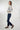 Magasinez le chandail court rayé à col montant de Colori - Shop the striped cropped turtleneck sweater from Colori