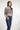 Magasinez le chandail court rayé à col montant de Colori - Shop the striped cropped turtleneck sweater from Colori