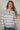 Magasinez le chandail rayé avec zip de Colori - Shop the striped sweater with zipper from Colori