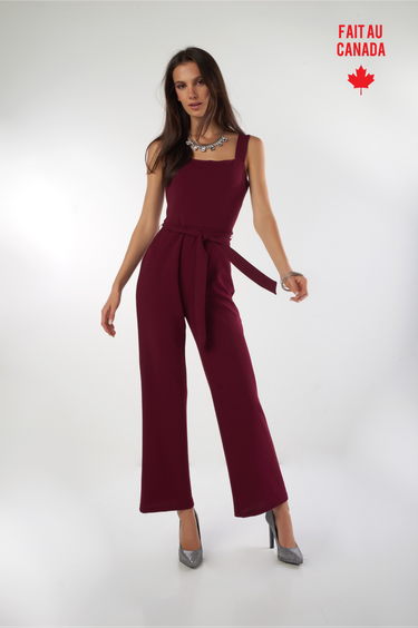 Magasinez la combinaison à bretelles larges de Colori - Shop the large straps jumpsuit from Colori