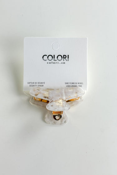 Magasinez la pince à cheveux élégante de la nouvelle collection de la Boutique Colori - Shop the elegant hair clip from the new collection at Boutique Colori.