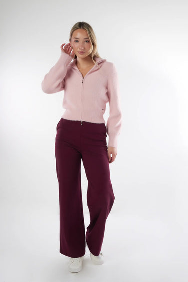 Magasinez le cardigan doux à glissière de la nouvelle collection de la Boutique Colori - Shop the soft cardigan with zip from new collection from Boutique Colori