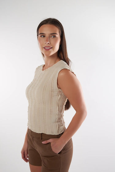 Magasinez le haut sans manches de la nouvelle collection de la Boutique Colori - Shop the sleeveless top from new collection from Boutique Colori