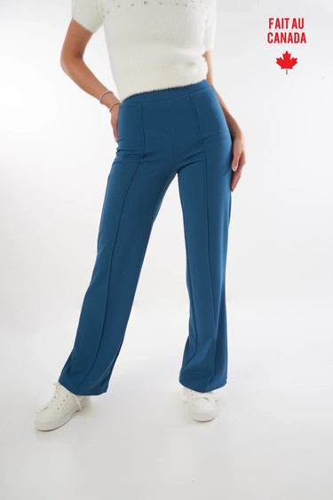 Magasinez le pantalon à jambe large de la nouvelle collection de la Boutique Colori  - Shop the wide-leg pants from new collection from Boutique Colori