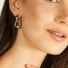 Magasinez les boucles d'oreilles bicolores de Colori - Shop the two-tone earrings from Colori