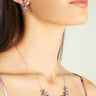 Magasinez l'ensemble collier et boucles d'oreilles fleurs de Colori - Shop the flower necklace and earrings set from Colori